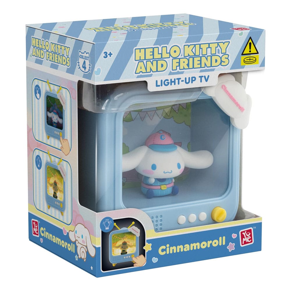 Sanrio Bedside Light TV Series Mini Figures Hello Kitty and Friends 8 cm Display (8)