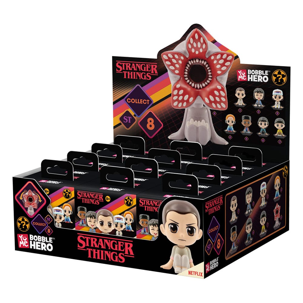 Stranger Things Bobble Hero Bobble-Head 6 cm Display (12)