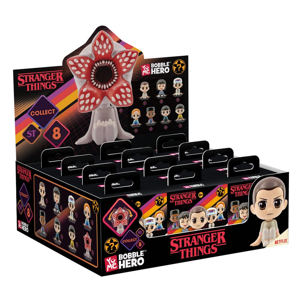 Stranger Things Bobble Hero Bobble-Head 6 cm Display (12)