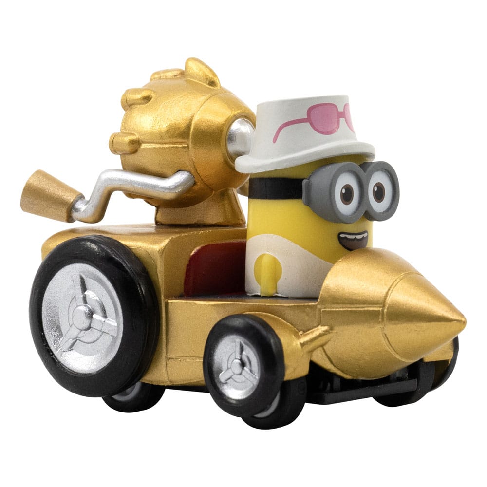 Minions Zoom Hero Pullback Vehicles with Figures Blind Box Assortment (12)