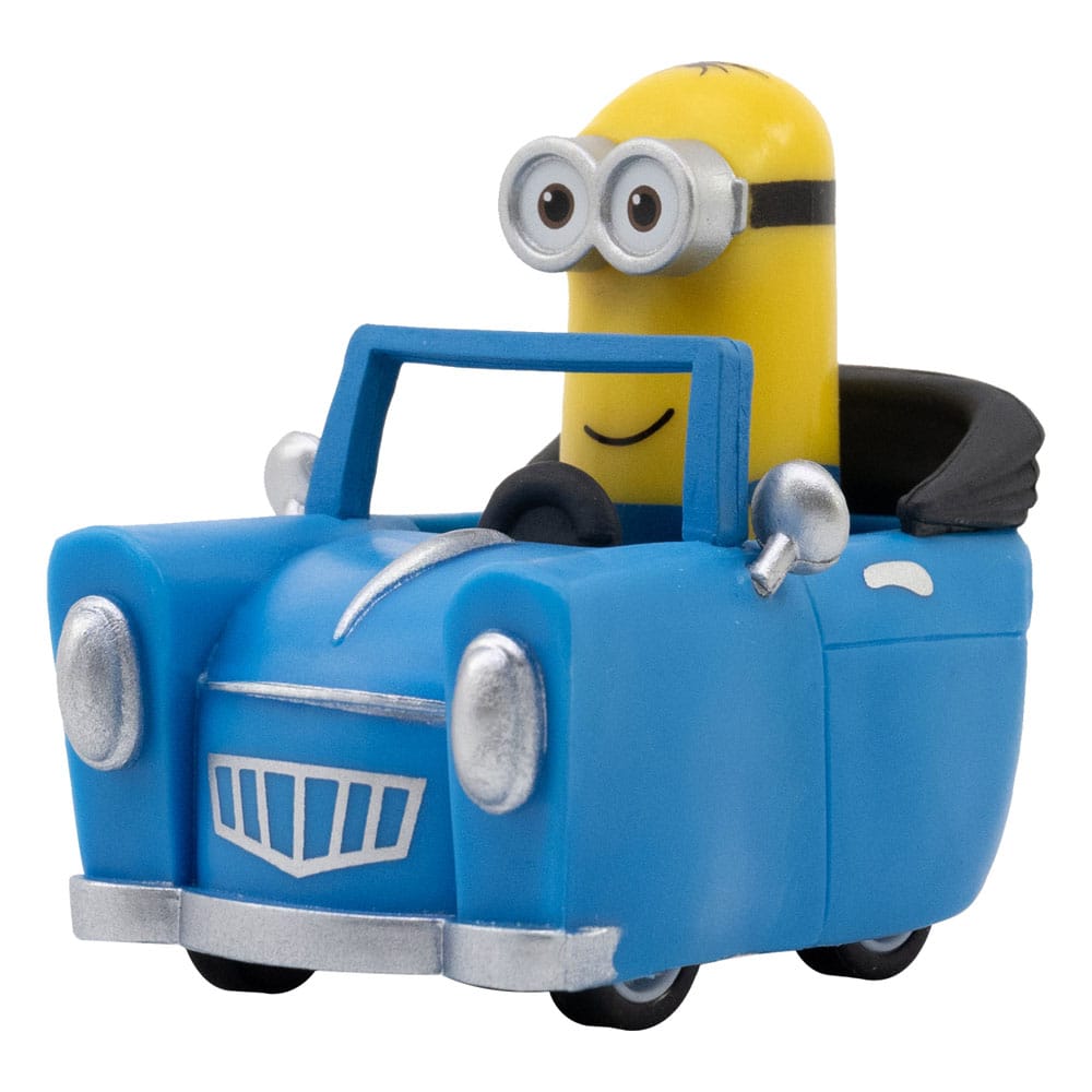 Minions Zoom Hero Pullback Vehicles with Figures Blind Box Assortment (12)
