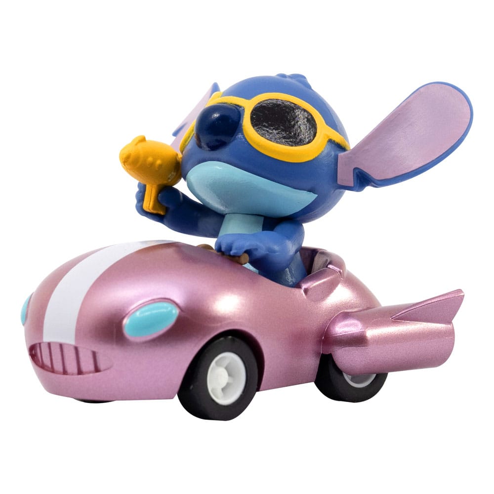 Lilo & Stitch Zoom Hero Pullback Vehicles with Figures Stitch (Blind Box Ver.) Assortment (12)