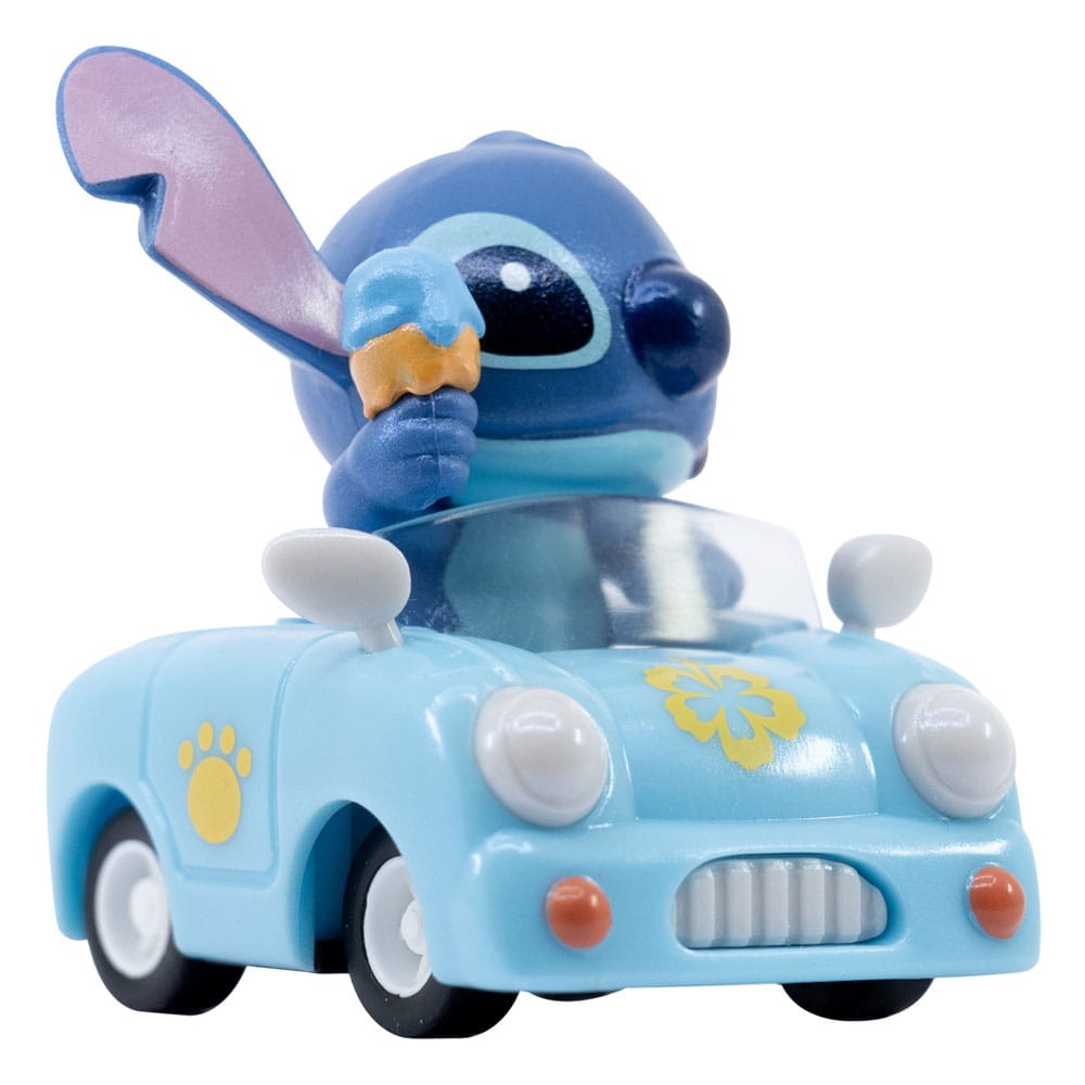Lilo & Stitch Zoom Hero Pullback Vehicles with Figures Stitch (Blind Box Ver.) Assortment (12)