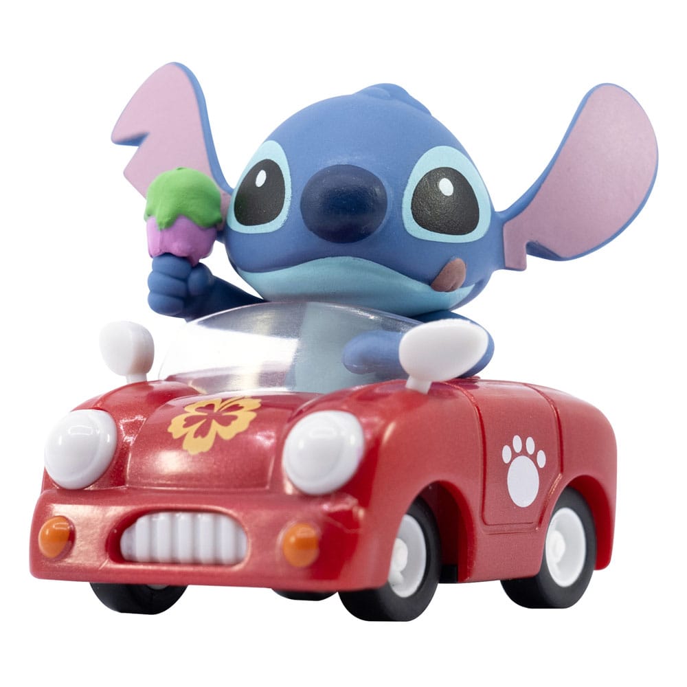 Lilo & Stitch Zoom Hero Pullback Vehicles with Figures Stitch (Blind Box Ver.) Assortment (12)