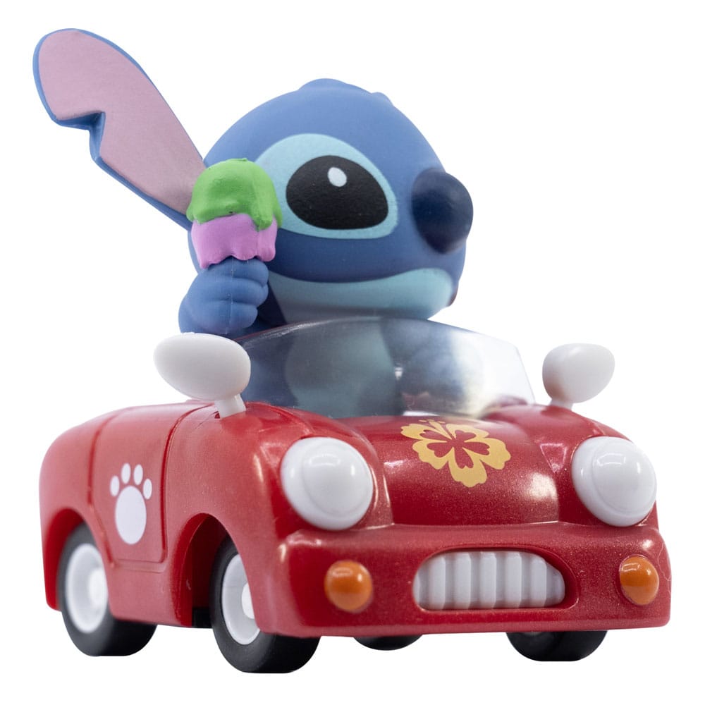 Lilo & Stitch Zoom Hero Pullback Vehicles with Figures Stitch (Blind Box Ver.) Assortment (12)