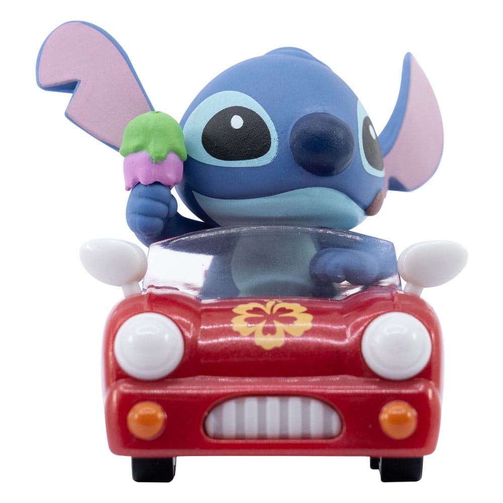 Lilo & Stitch Zoom Hero Pullback Vehicles with Figures Stitch (Blind Box Ver.) Assortment (12)