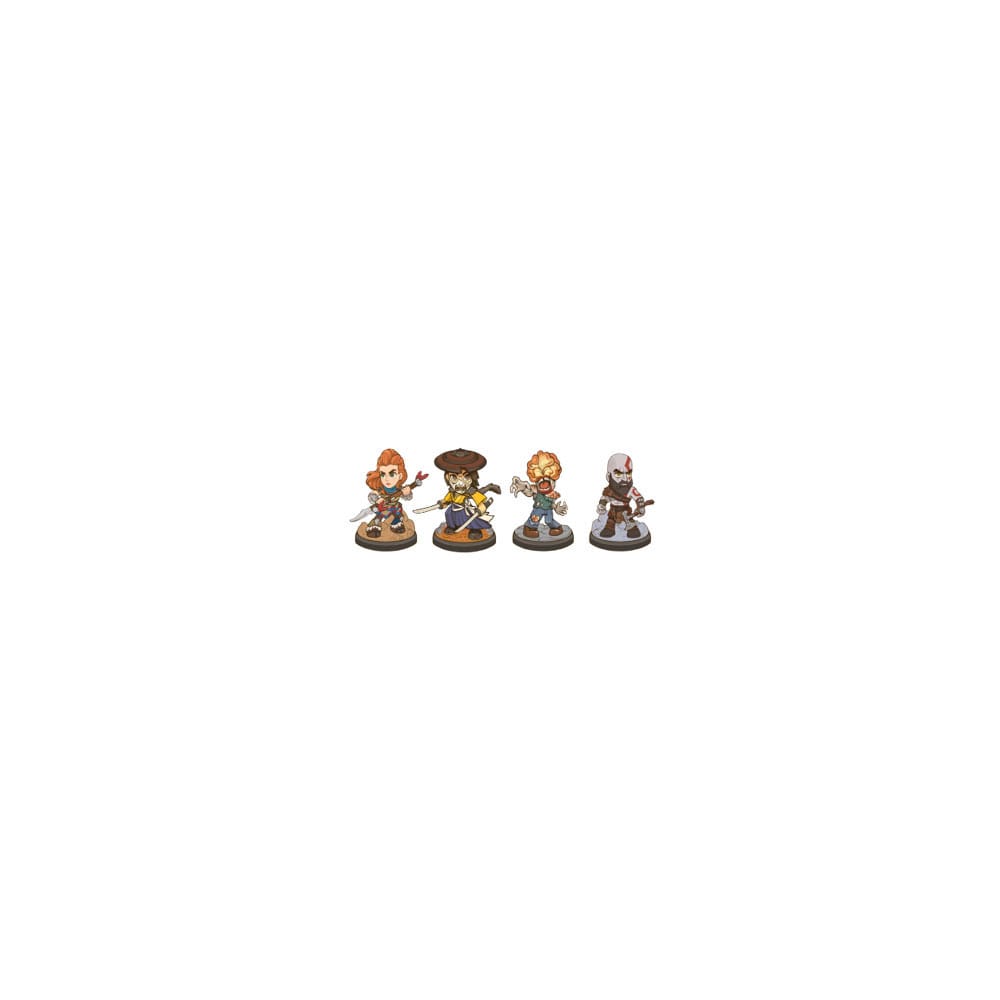PlayStation Hero Box All Stars Series Mini Figures 12 cm Display (6)