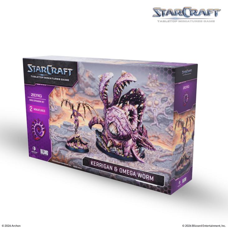 Starcraft - Kerrigan & Omega Worm Box