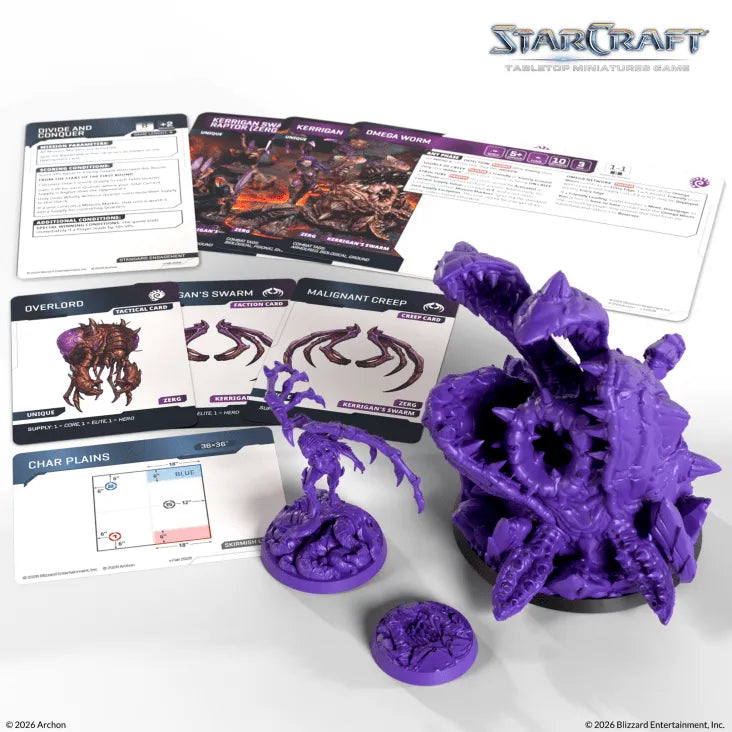 Starcraft - Kerrigan & Omega Worm Box