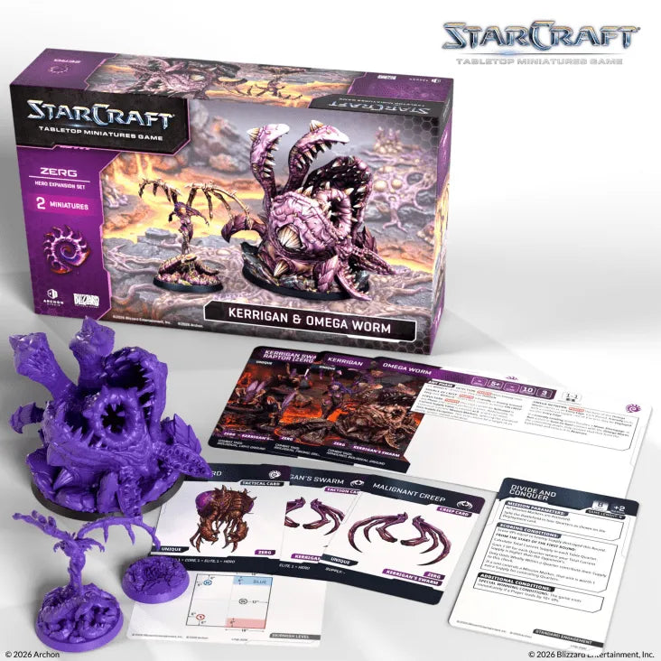 Starcraft - Kerrigan & Omega Worm Box