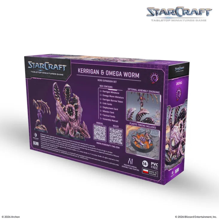 Starcraft - Kerrigan & Omega Worm Box