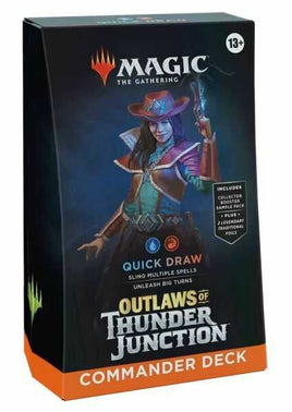 Magic The Gathering - Outlaws of Thunder Junction Commander Decks - Quick Draw (1)