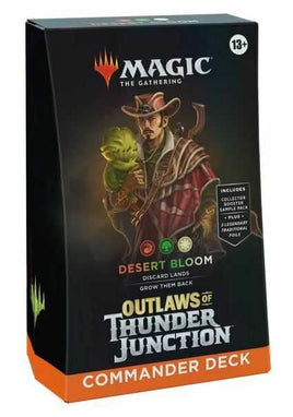 Magic The Gathering - Outlaws of Thunder Junction Commander Decks - Desert Bloom (1)