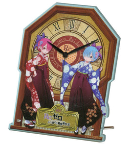 Ram & Rem (Re:ZERO -Starting Life in Another World) Dieclock Acrylic Clock