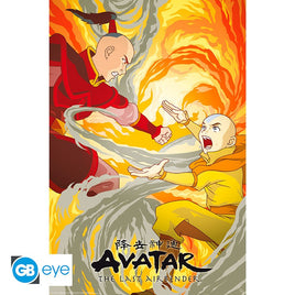 Aang vs Zuko (Avatar The Last Airbender) Poster
