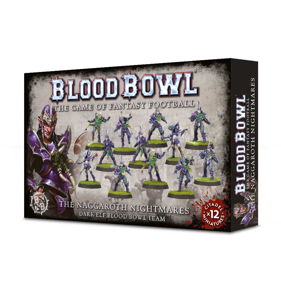 Blood Bowl - Naggaroth Nightmares - Dark Elf Team