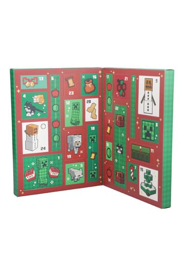 Minecraft Advent Calendar Stationery 24 Day
