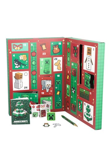 Minecraft Advent Calendar Stationery 24 Day