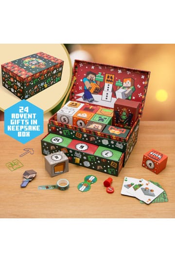 Minecraft Advent Calendar Keepsake Box Advent Calendar