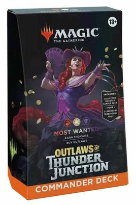 Magic The Gathering - Outlaws of Thunder Junction Commander Decks - Most Wanted (1)