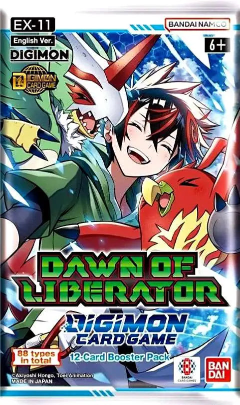 Digimon CG - EX11 Dawn of Liberator: Booster Pack (1)