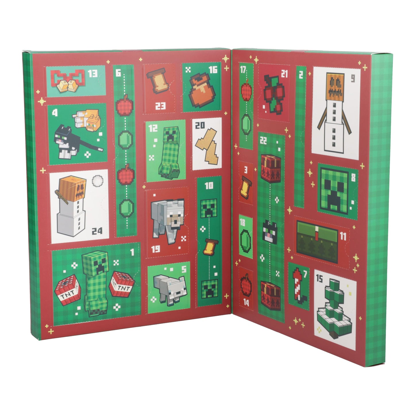 Minecraft Advent Calendar Stationery 24 Day