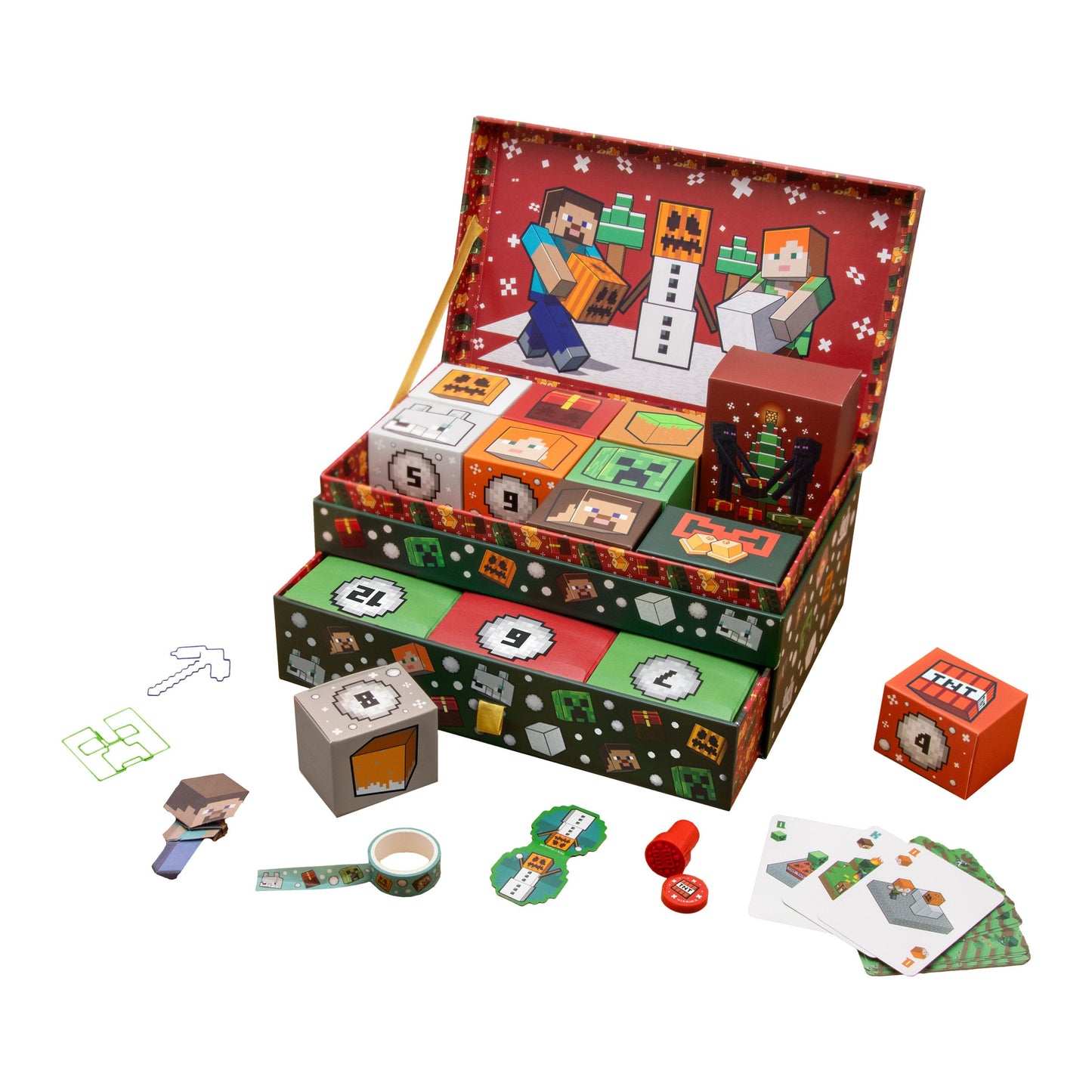 Minecraft Advent Calendar Keepsake Box Advent Calendar