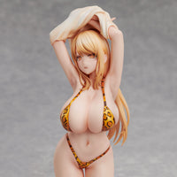 POPQN Illustration (Original Character) Leopard print Swimsuit