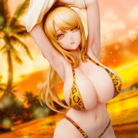 POPQN Illustration (Original Character) Leopard print Swimsuit