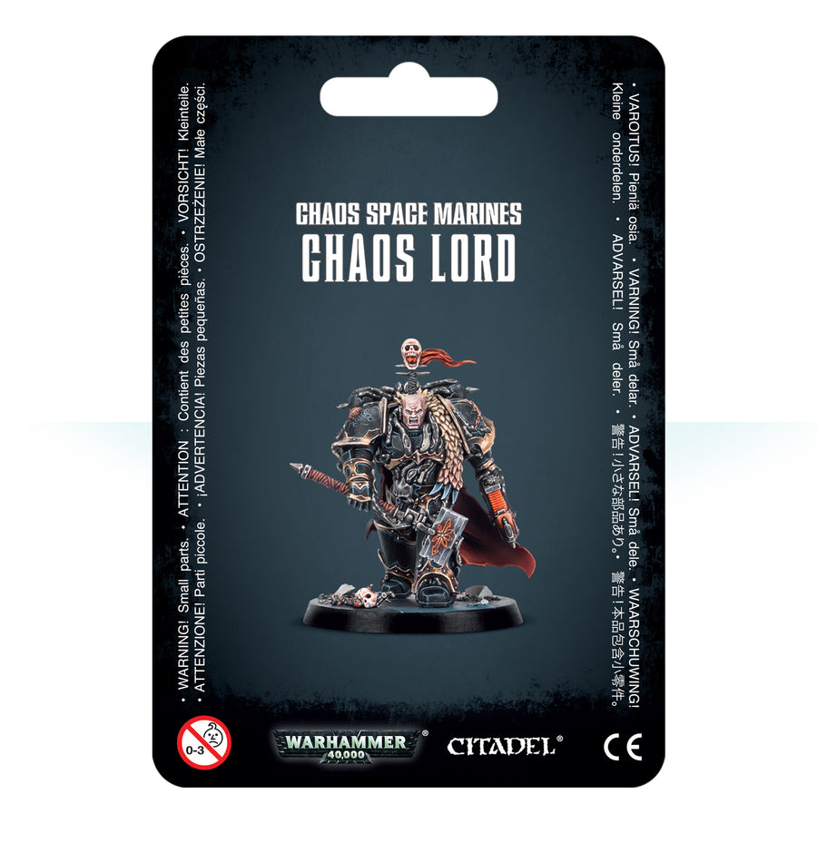 Chaos Space Marines - Chaos Lord in Terminator Armour