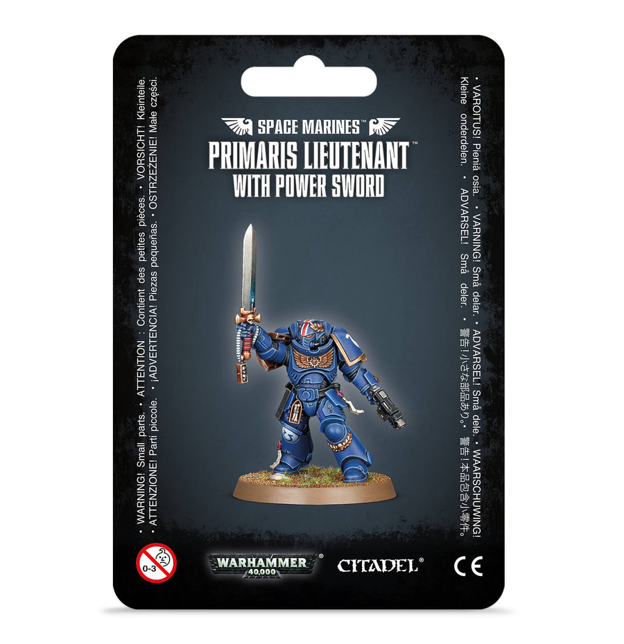 Space Marines - Lieutenant with Power Sword