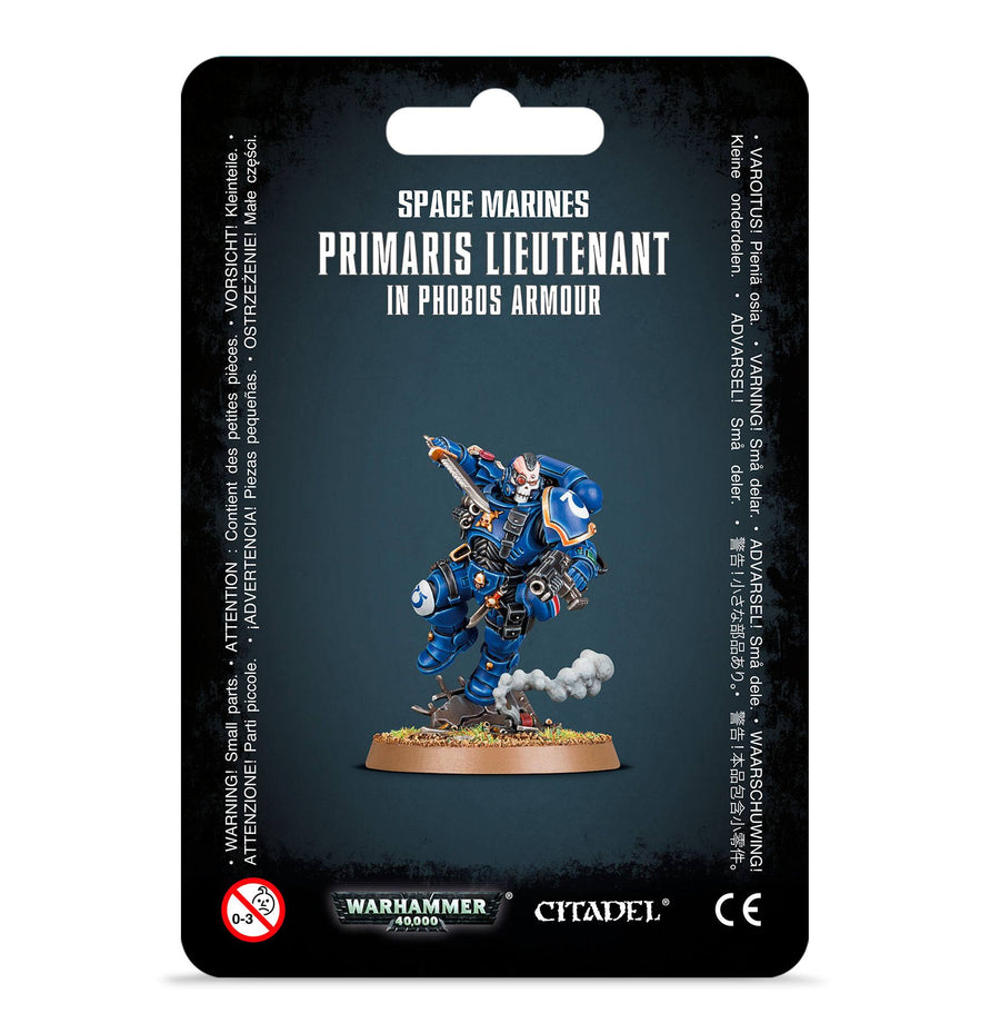 Space Marines - Primaris Lieutenant in Reiver Armour