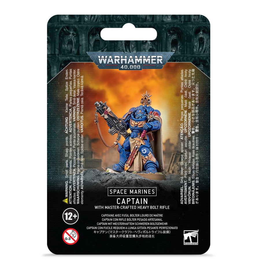 Space Marines - Captain with Master-Crafted Bolt Rifle
