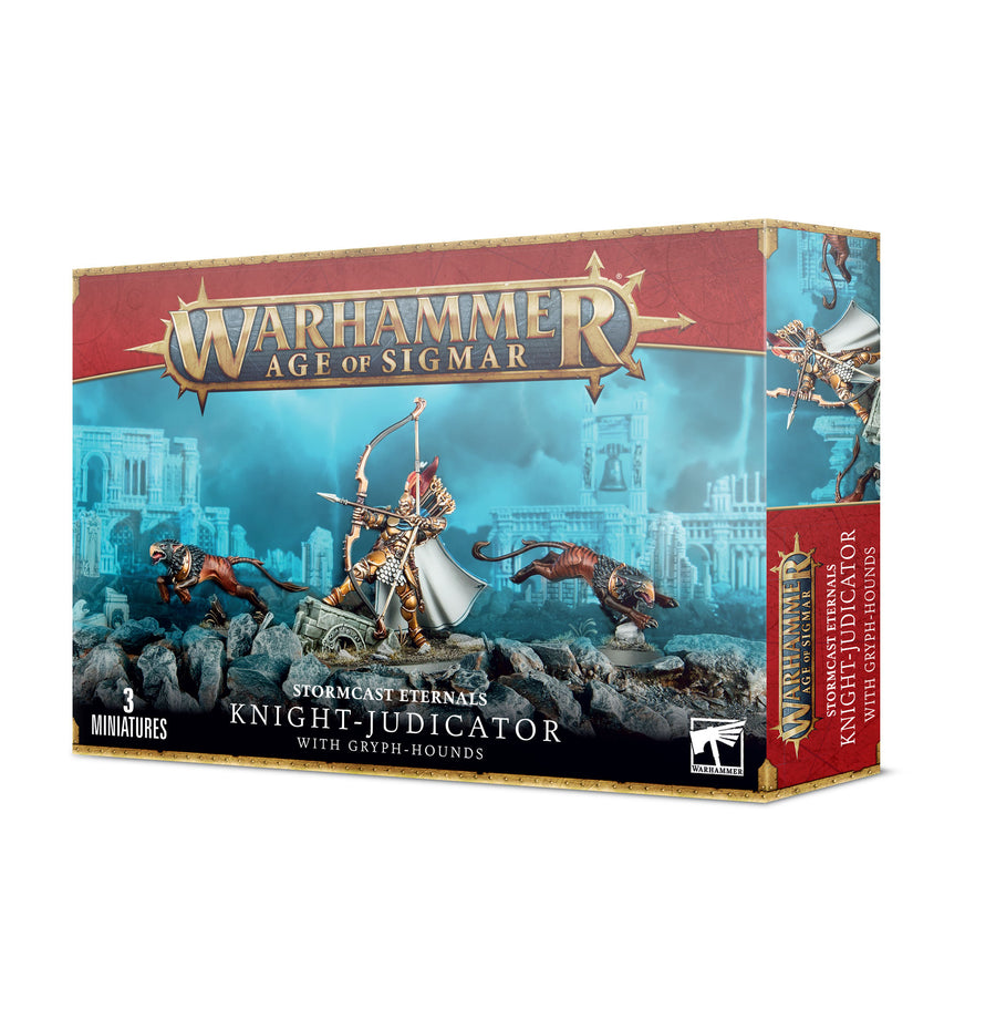 Stormcast Eternals - Knight Judicator With Gryph-Hounds