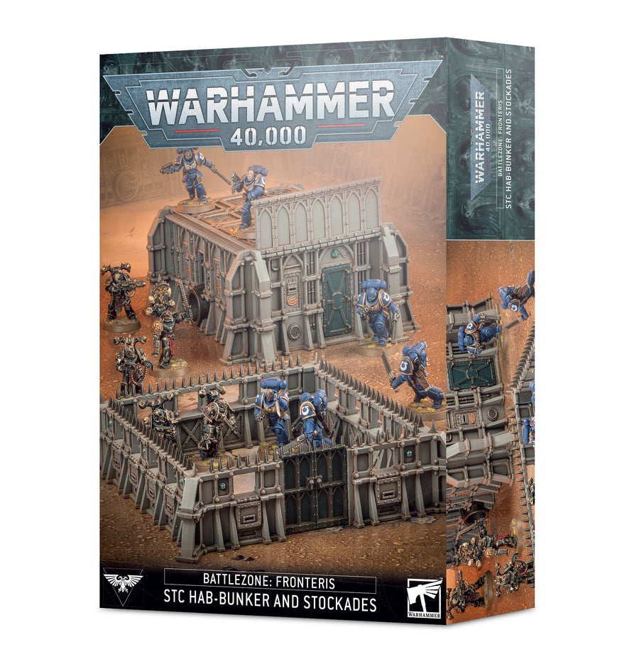 Warhammer 40K - Battlezone - Fronteris - STC Hab-Bunker and Stockades