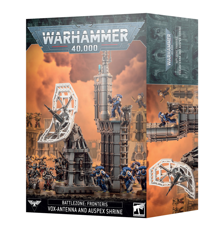 Warhammer 40K - Battlezone - Fronteris - Vox-Antenna and Auspex Shrine