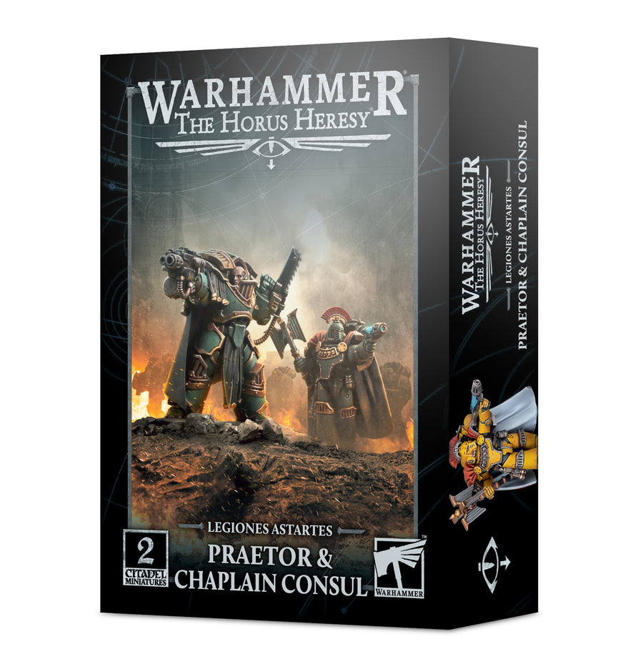 Legiones Astartes - Praetor and Chaplain Consul