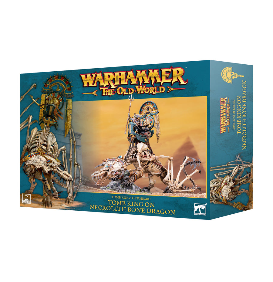 Tomb Kings of Khemri - Tomb King Necrolith Bone Dragon