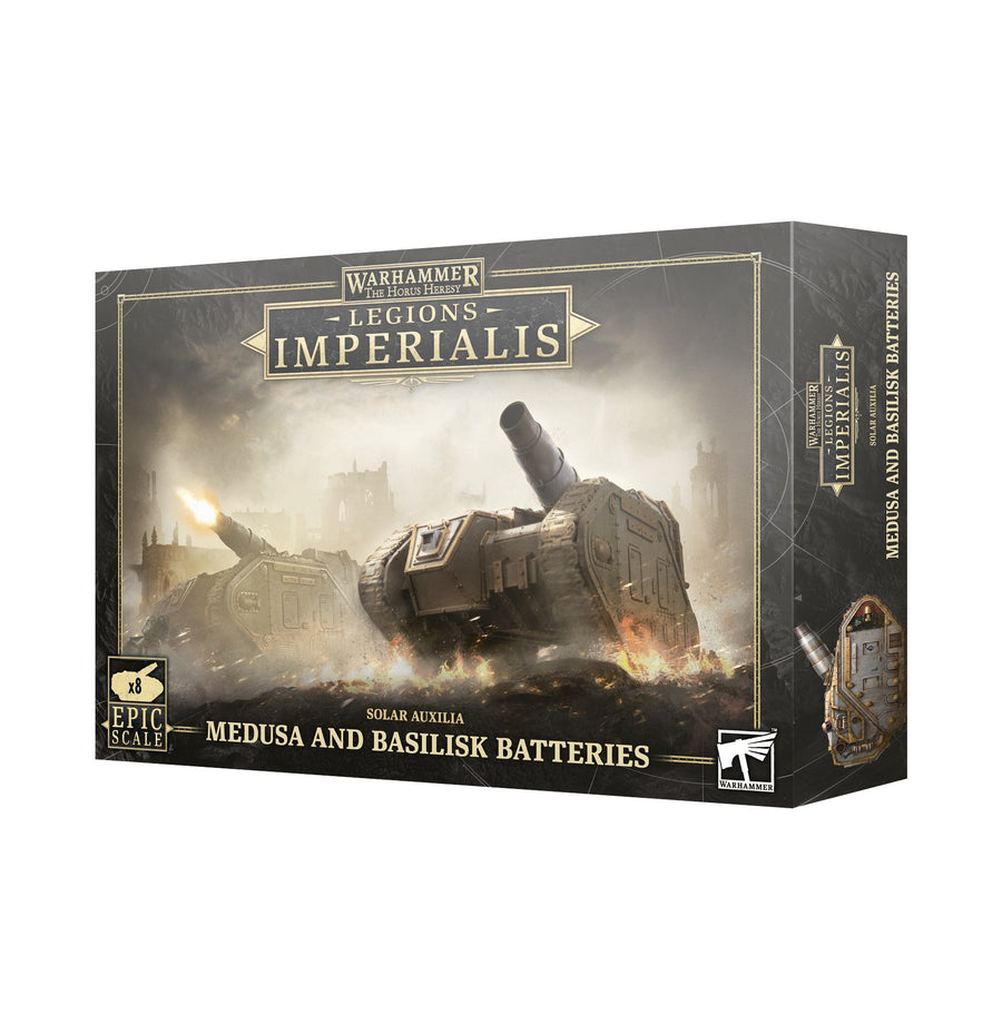 Legions Imperialis - Solar Auxilia: Basilisks Medusas