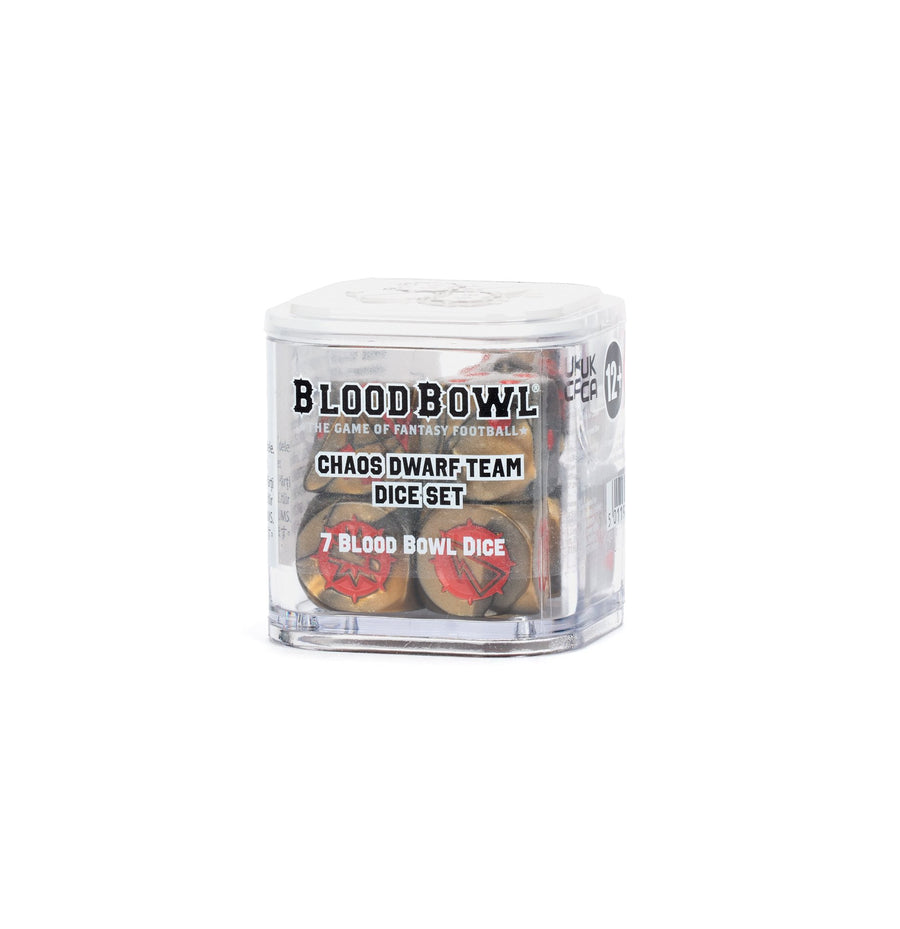 Blood Bowl - Chaos Dwarf Team Dice