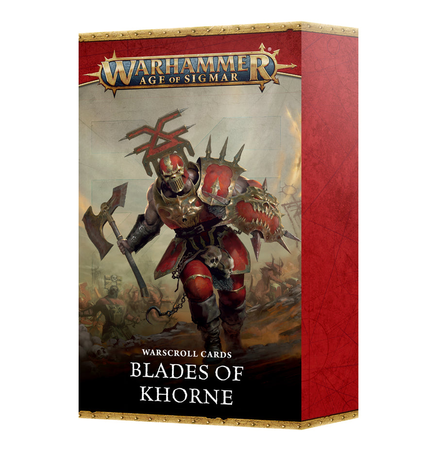 Blades of Khorne - Warscroll Cards