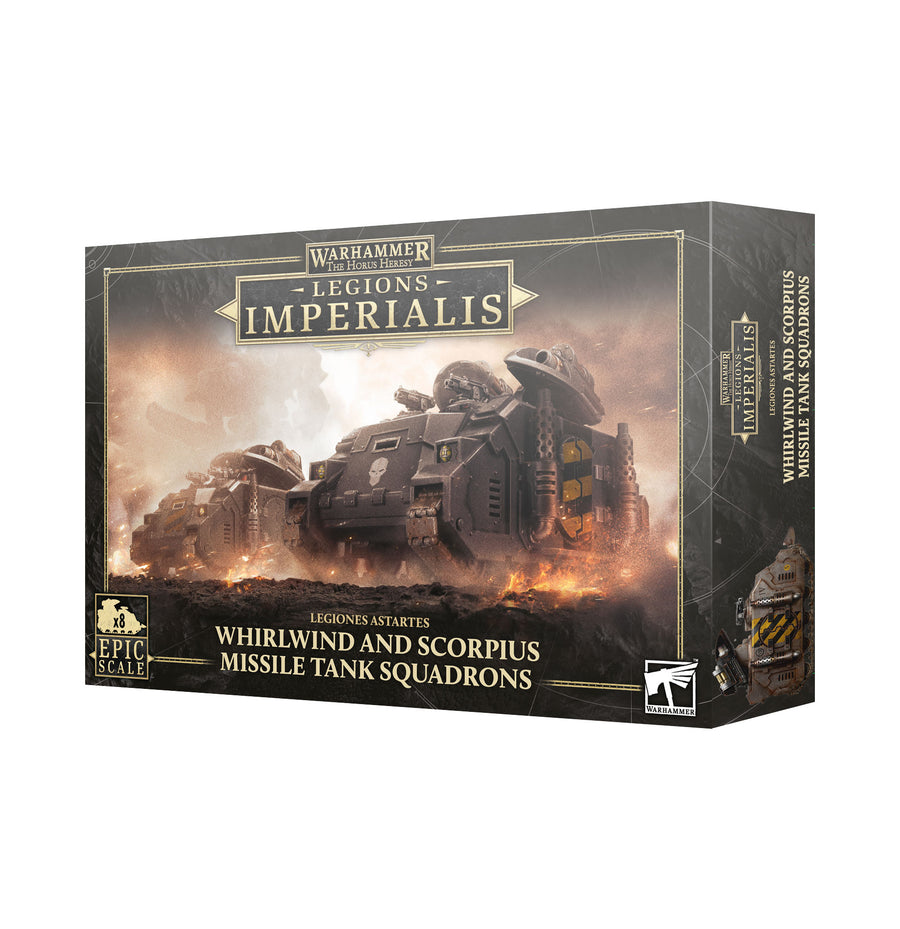 Legions Imperialis - Whirlwind and Scorpius Missle Tank Squad