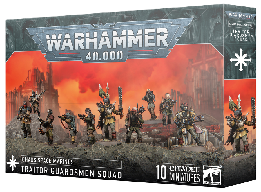 Chaos Space Marines - Traitor Guardsmen Squad