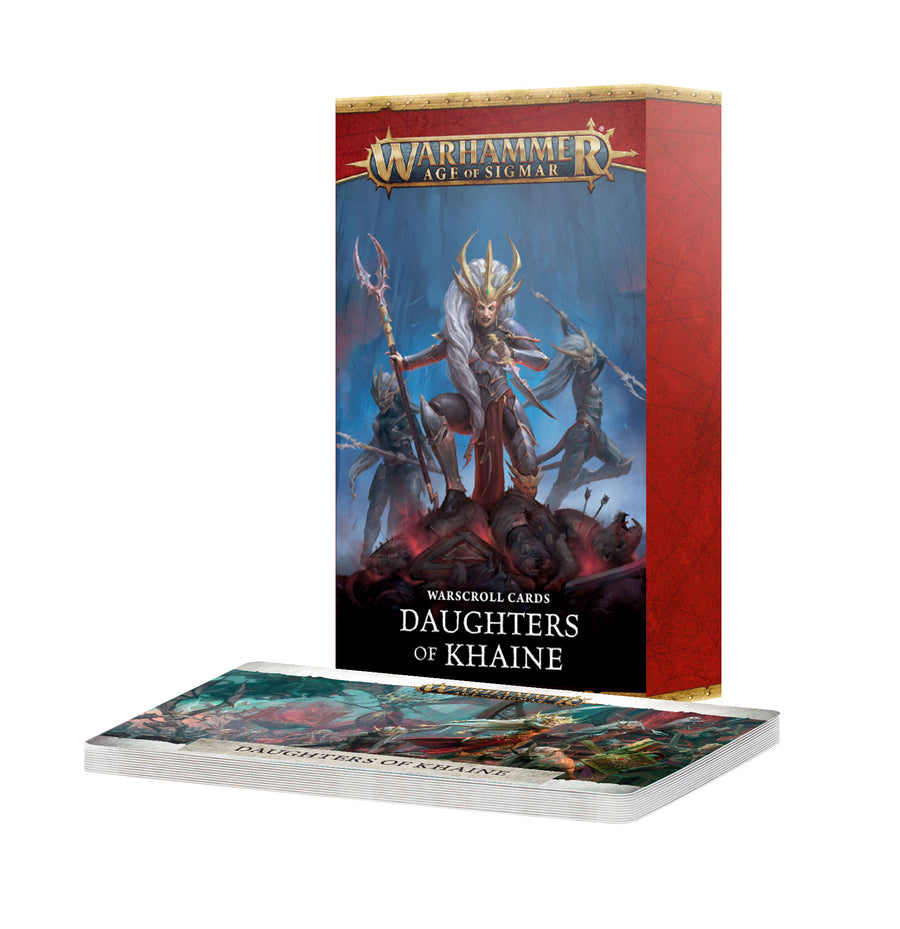 Daughters of Khaine - Warscroll Cards