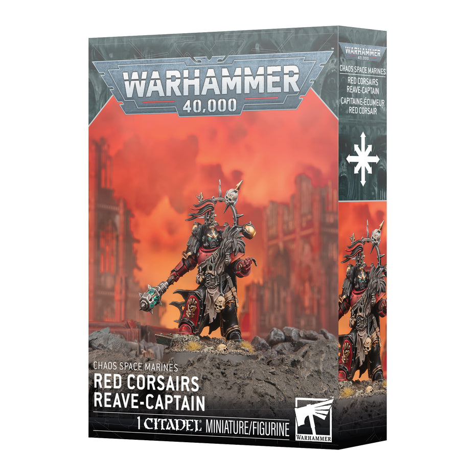 Chaos Space Marines - Red Corsair Reave-Captain