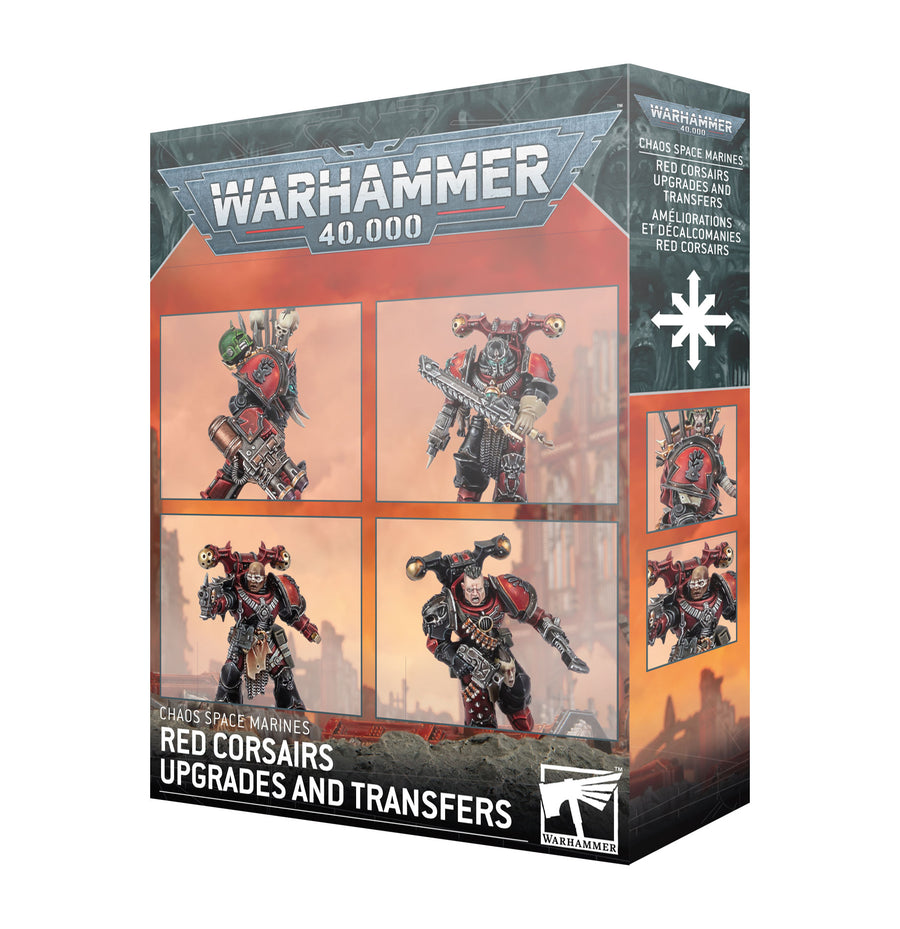 Chaos Space Marines - Red Corsair Upgrades & Transfers