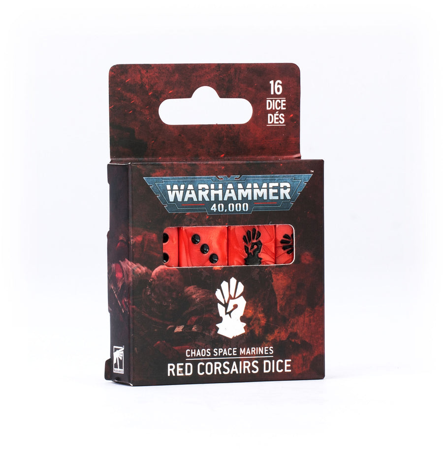 Chaos Space Marines - Red Corsair Dice