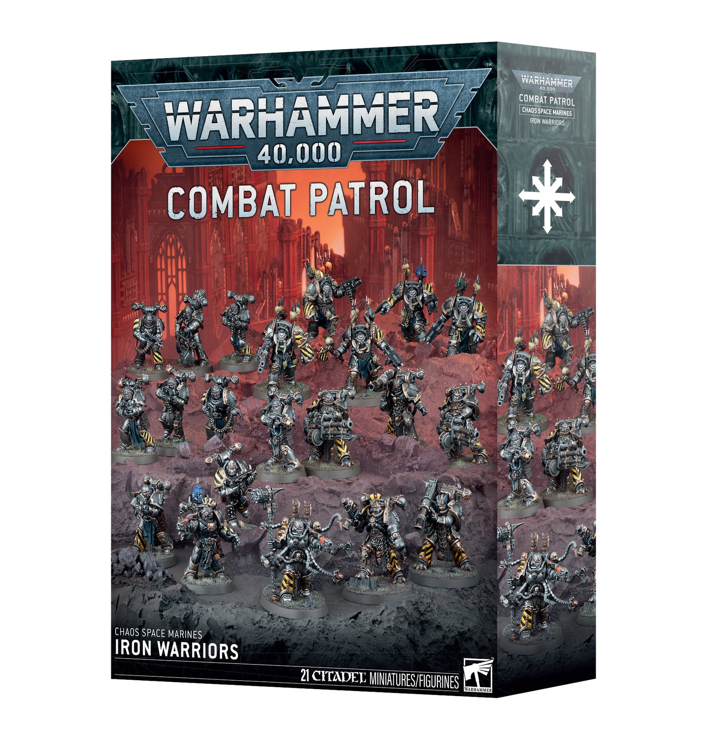 Chaos Space Marines; Iron Warriors - Combat Patrol