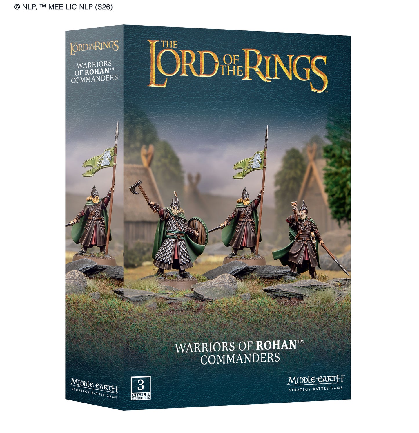 Middle Earth: Strategy Battle Game - Warriors of Rohan Commanders