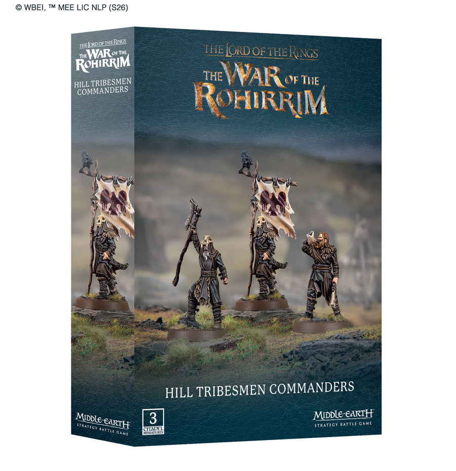 Middle Earth: Strategy Battle Game - Hill Tribesmen Commanders